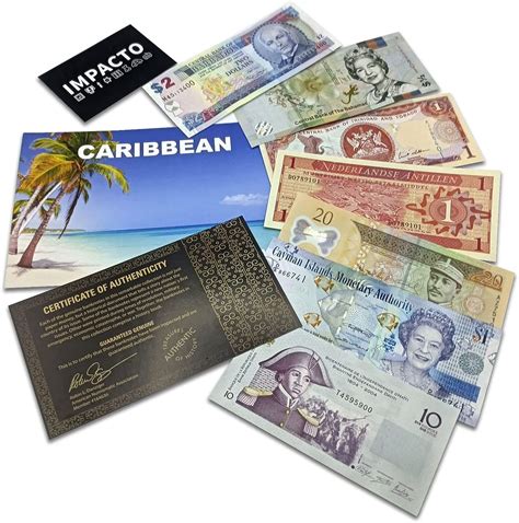 Buy World Paper Money: 7 Banknotes from Caribbean - Elevate Your ...