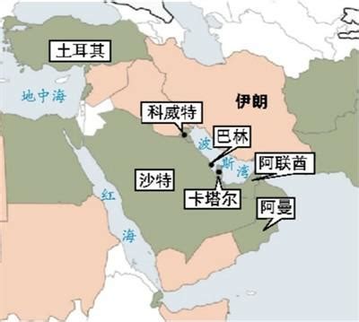 世界地图中东地区 的图像结果