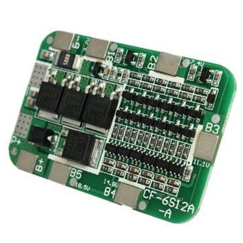 PCB BMS 6 Series 22V 18650 Lithium Battery Protection Board buy online ...