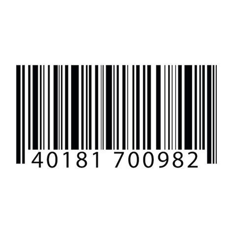 Illustration des Barcodes | Premium Vektor