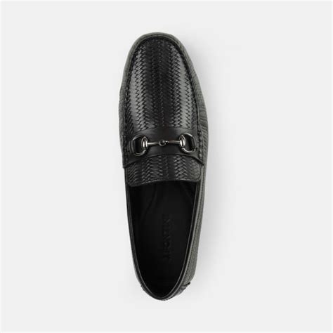 Buy J.Fontini Men Black Casual Loafers Online | SKU: 14-1260-11-39 ...