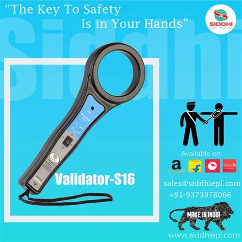 Security Hand Held Metal Detector - Hhmd Metal Detector Manufacturer ...