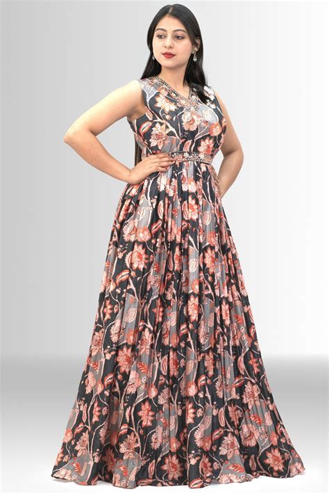 Floral Print Gown | Party Ready Women – Rosio House
