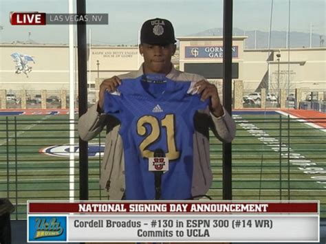 Cordell Broadus Football