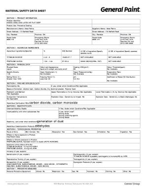 Fillable Online Hazardous Combustion Pdts:carbon dioxide, carbon ...