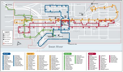 Map Of City Cat Stops