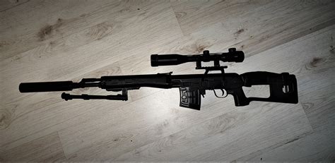 Airsoft Dragunov Svd Sniper Rifle at Samantha Sternberg blog