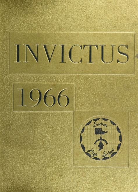 1966 yearbook from Sachem High School from Lake ronkonkoma, New York