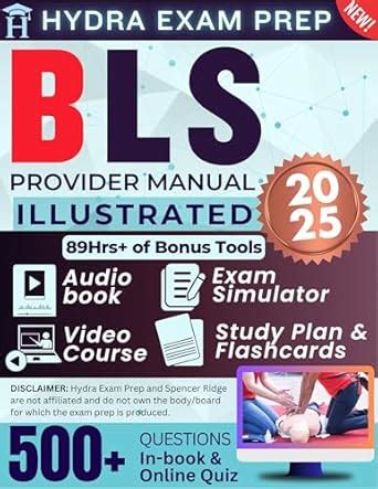 BLS Provider Manual 2025 Illustrated: Study Guide | Updated for the ...