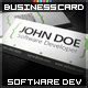 Software Developer Business Card 的图像结果