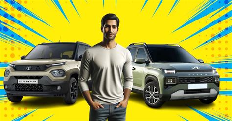 Tata Punch vs Hyundai Exter: Top-end Micro SUVs Tech Showdown for ...