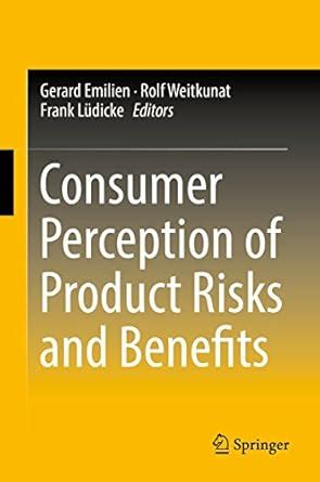Consumer Perception of Product Risks and Benefits eBook : Emilien ...