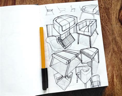Product Design Sketches 1 on Behance