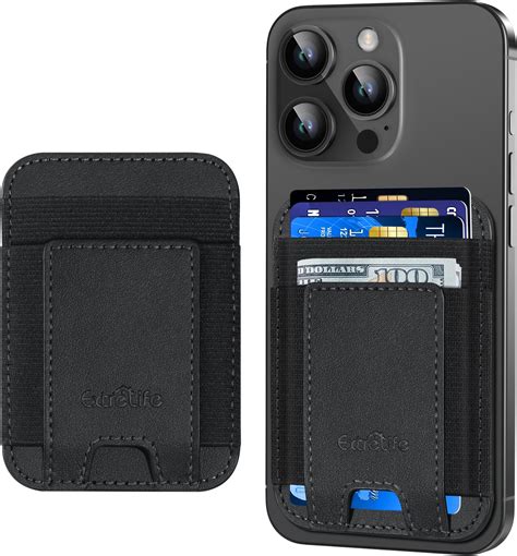 Amazon.com: TopMade Phone Card Holder, Premium Leather Phone Wallet ...