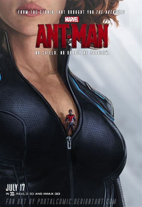 Ant-Man feat. Black Widow by PortalComic on DeviantArt