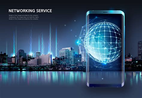 城市未来发展网络服务科技图形psd素材-变色鱼