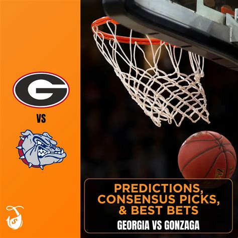Georgia vs Gonzaga: Prediction, Consensus Picks, & Odds