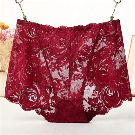 Underwear Womens Lace Womens Underwear Breathable Cute Low Rise Bikini Panties Panties for Women ...