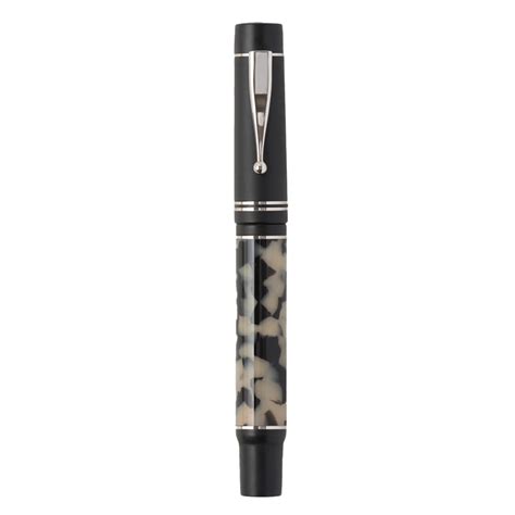 Gioia Luxury Fountain Pen - Alleria Tramonto Sand Black Rhodium Trims ...