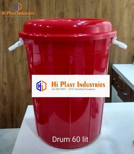 Plastic Dustbin - Red Plastic Wheeled Dustbin Manufacturer from Ahmedabad