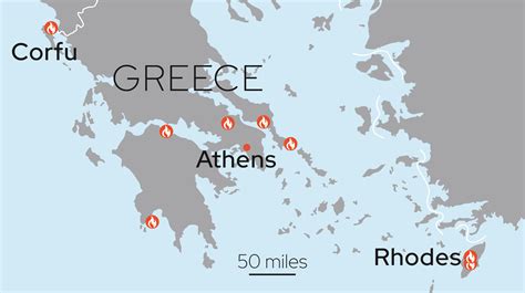 Are Kos, Crete and Zante affected by the fires? Latest Greece travel ...