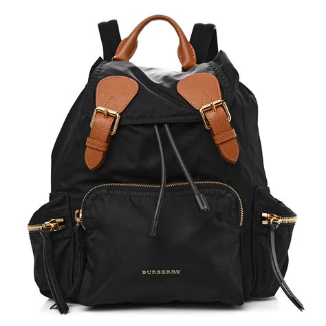 BURBERRY Deerskin Large Rucksack Backpack Slate Blue 1409218 | FASHIONPHILE