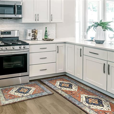 Amazon.com: KIMODE Anti Fatigue Kitchen Mats,Boho Vintage Kitchen Rugs ...