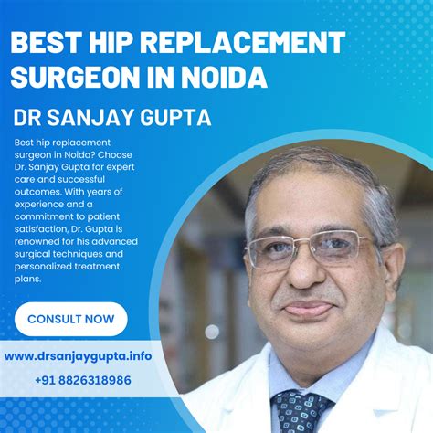 Best orthopaedic hip knee doctor in Noida | Dr Sanjay Gupta | by Dr ...