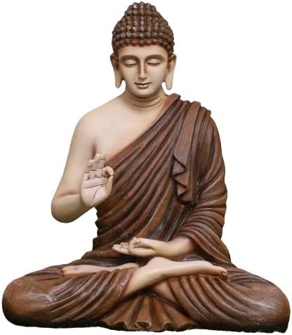 Buy SwarnNest Interiors Beautiful Sitting Buddha Idol Statue for Home ...