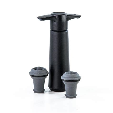 Vacu Vin wine pump, for vacuum drawing, with 2 stoppers, 1 piece, bag ...