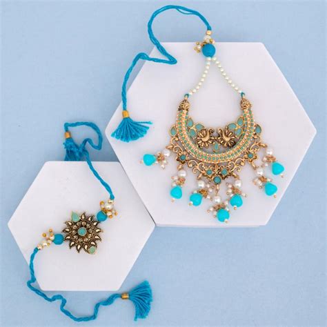 Send Sapphire Serenity Bhaiya Bhabhi Rakhi Online