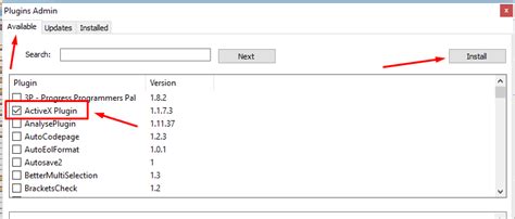 Image result for How to Install Plugin Manager in Notepad