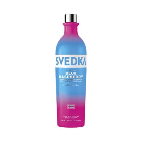 SVEDKA Blue Raspberry Flavored Vodka - The Good Pour