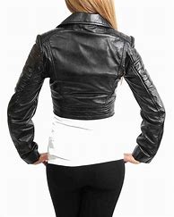 Image result for Short Leather Jacket