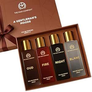 Buy The Man Company Perfume Gift Set for Men 4 X 20ml | Premium Long ...