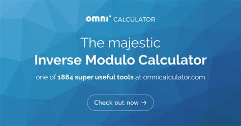 Modular Inverse Calculator 的图像结果