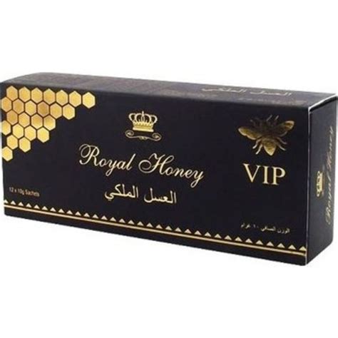 Vip Crown Royal Honey Pure Honey with Royal Jelly 12Sachets 10g ...