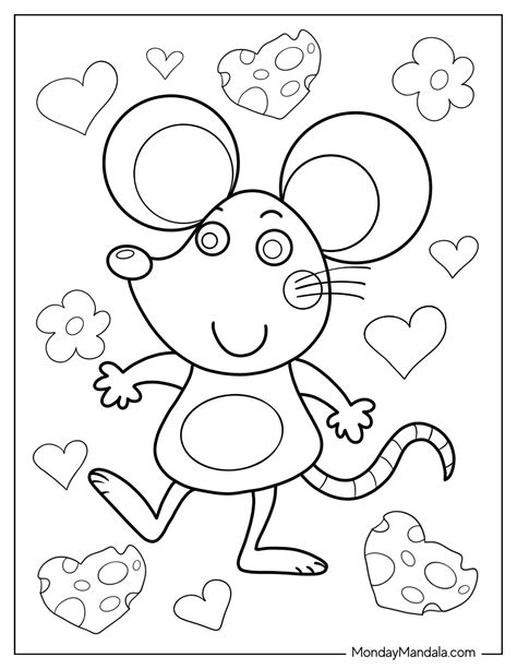 Coloring Book Pages Of Mice [2025]