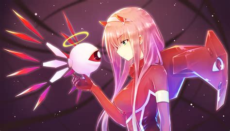 zero two and zero two (kirby and 2 more) drawn by nyaa_(nnekoron ...
