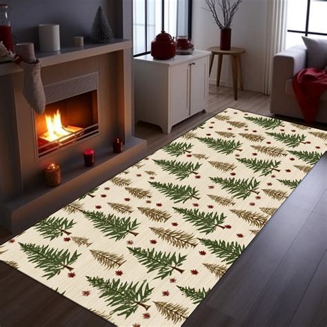 Christmas Runner Rug, Christmas Rug, Christmas Area Rug, Christmas ...