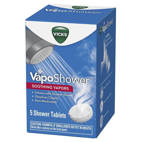Vicks Effervescent Shower Tablets at Jose Cheung blog