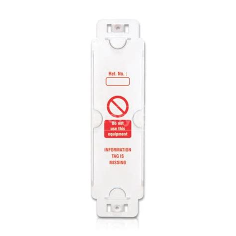 E-Square Slim Property Scaffolding Tag Holder - Set of 10 : Amazon.in ...