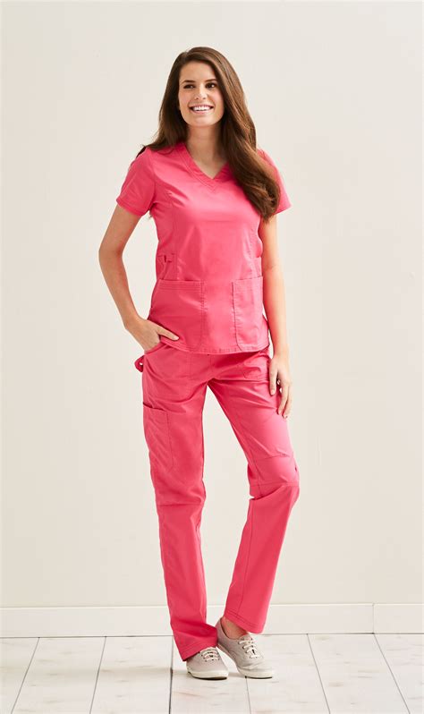 Blossom Signature 2101 | Medical outfit, Pink scrubs, Womens scrubs
