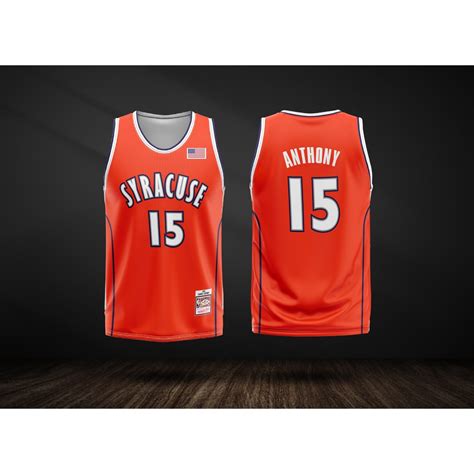 SYRACUSE UNIVERSITY "CARMELO ANTHONY" JERSEY | Shopee Philippines