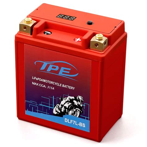 Buy Lithium Motorcycle Battery YTX7L-BS 12V Lithium Powersport Battery with Smart Battery ...