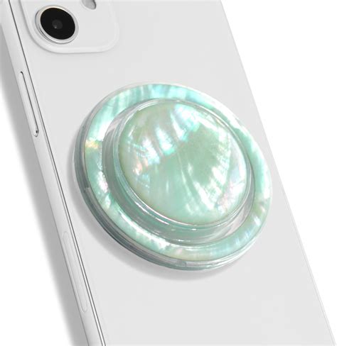 Amazon.com: OnTheGrip Cute Natural Seashell Design Round Shape ...