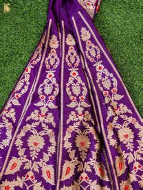Handloom Banarasi Katan Silk Kalidar Pankhuri Lehenga – Khinkhwab