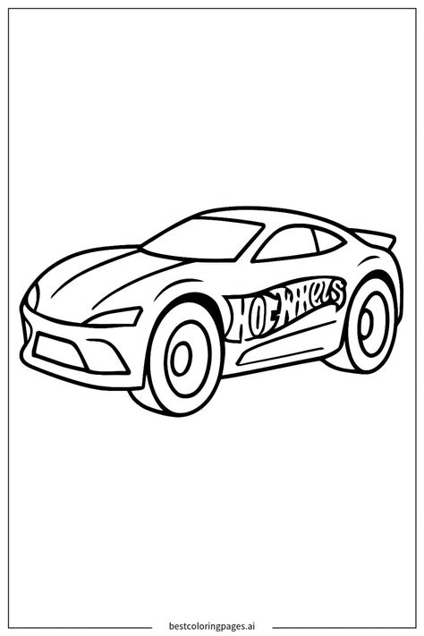 16 hot wheels Coloring Pages (Free PDF & PNG Printable)