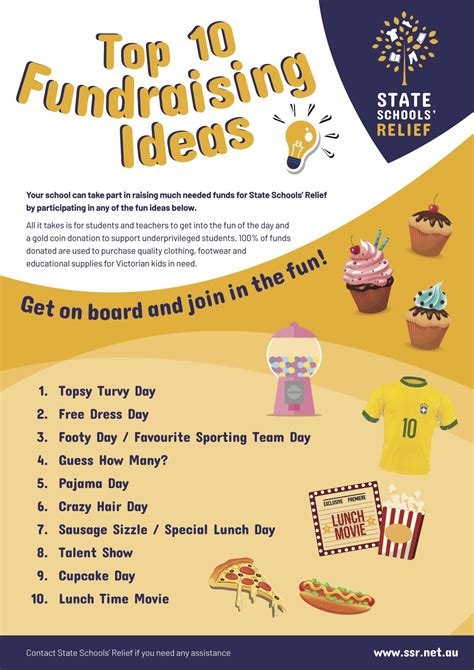 Different Ideas For Fundraising at Robin Clark blog