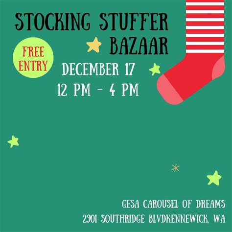 Stocking Stuffer Bazaar , Gesa Carousel of Dreams, Kennewick, 17 ...